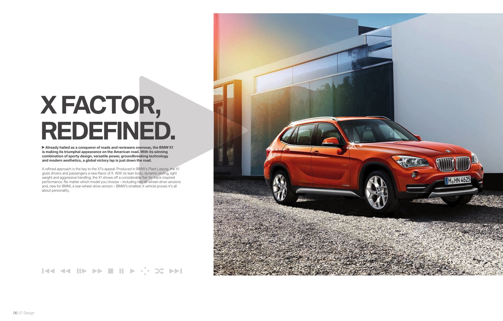 2013 BMW X1 Brochure